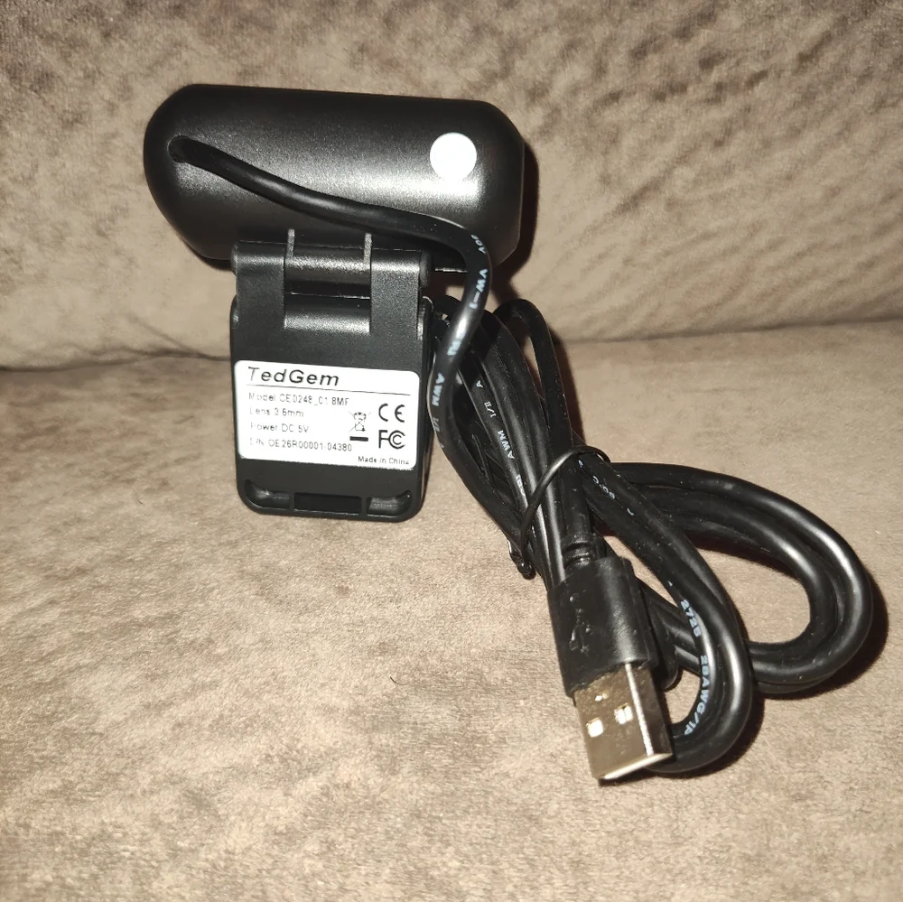 TedGem HD USB Webcam